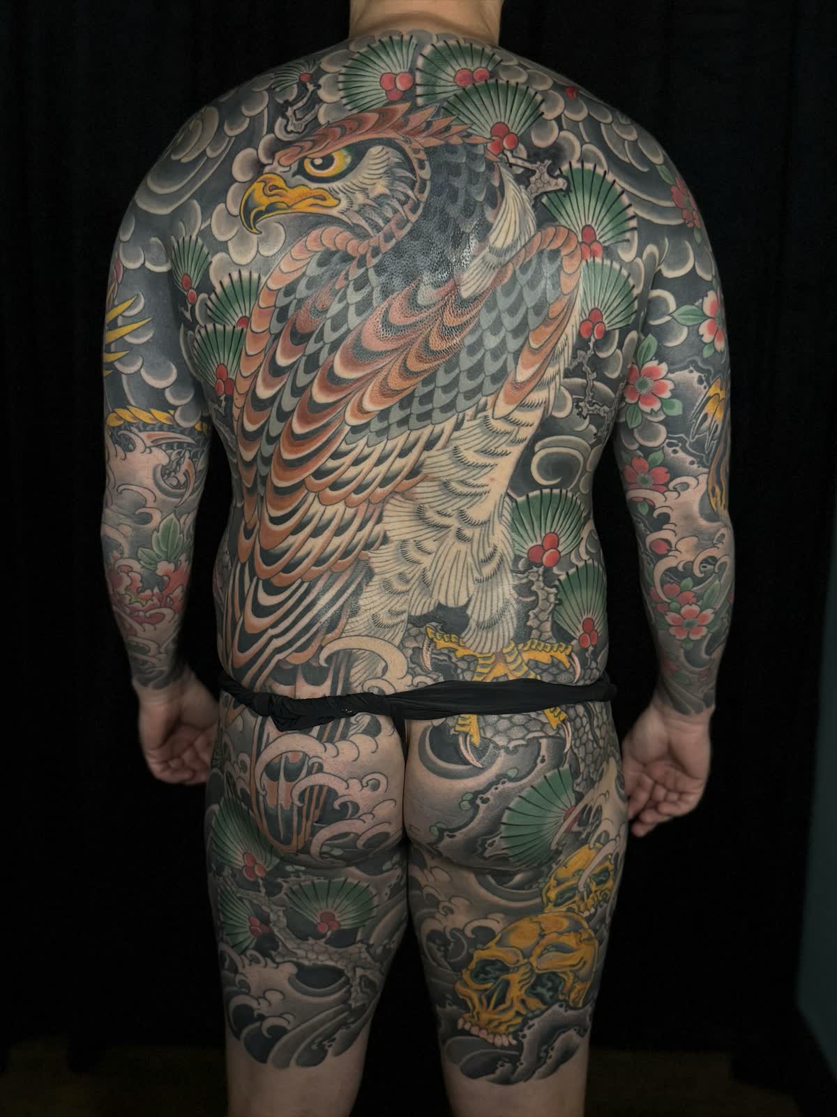 Hawk bodysuit by Nathan Fite